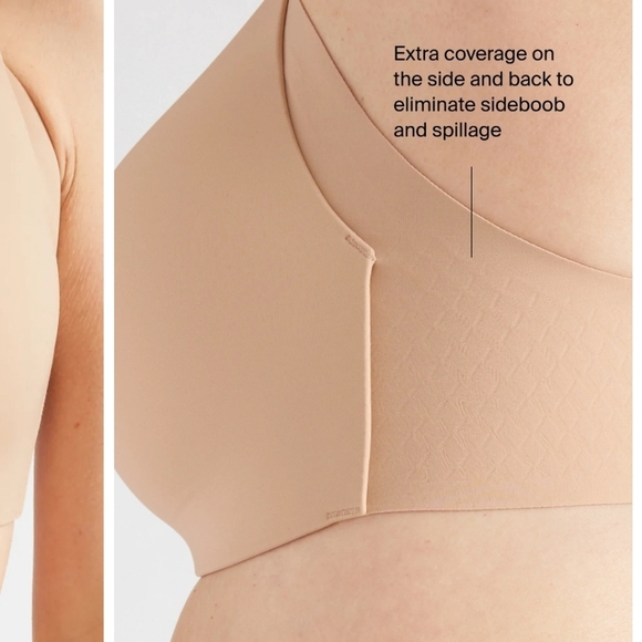 Knix WingWoman Contour Bra in Rose Water Pink 36C - Picture 6 of 13